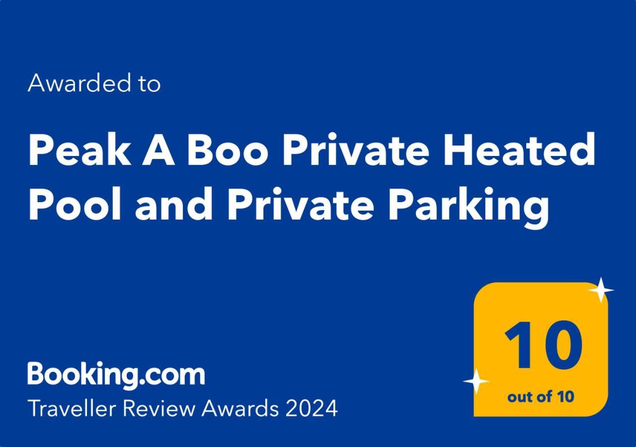 カマラ・デ・ロボス Peak A Boo Private Heated Pool And Private Parkingヴィラ エクステリア 写真